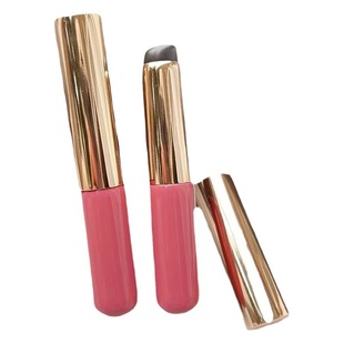 Q Finger Belly Silicone Lip Brush with Lid Lipstick Brush Lipstick Special Mini Round Head Lipstick