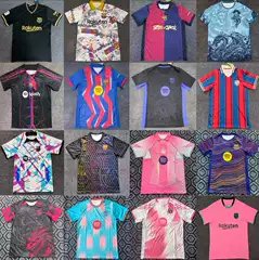 Cross-Border Dropshipping 25/26 Season Thai Version Barcelona Collection Real Madrid Paris Barcelona Football Jersey