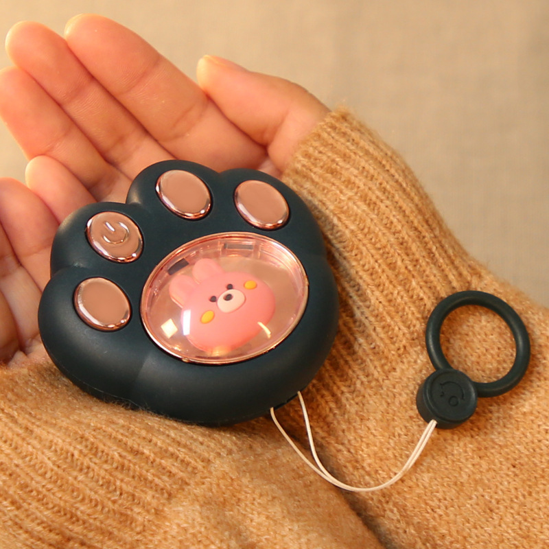冬のプレゼントアニメ萌え猫爪暖手宝USB屋外携帯神器かわいいミニ充電暖手宝|undefined