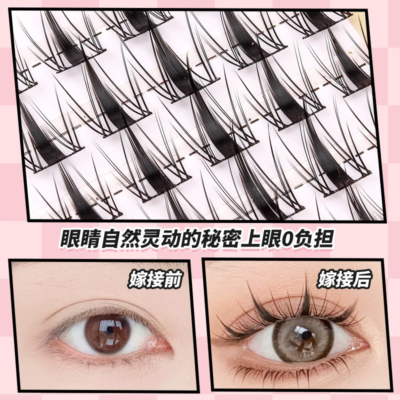 False eyelashes, capacious dense realistic comics