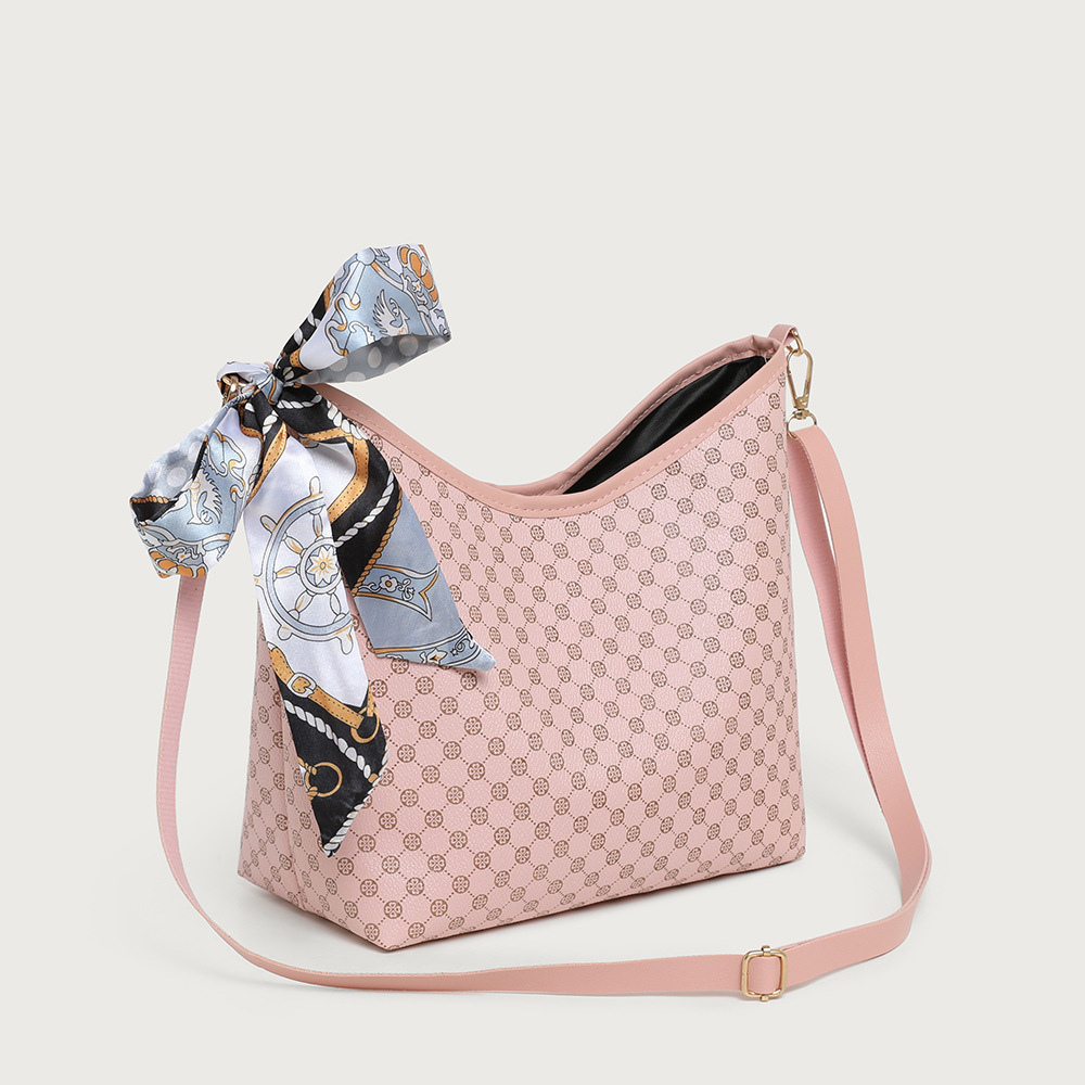 Bolso de moda transfronterizo de gran capacidad 2025, nuevo retro retro flor de un hombro mochila, bolso de mano de alta calidad