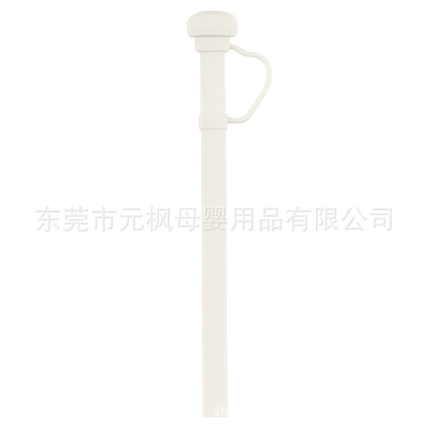 Mushroom long straw - off-white