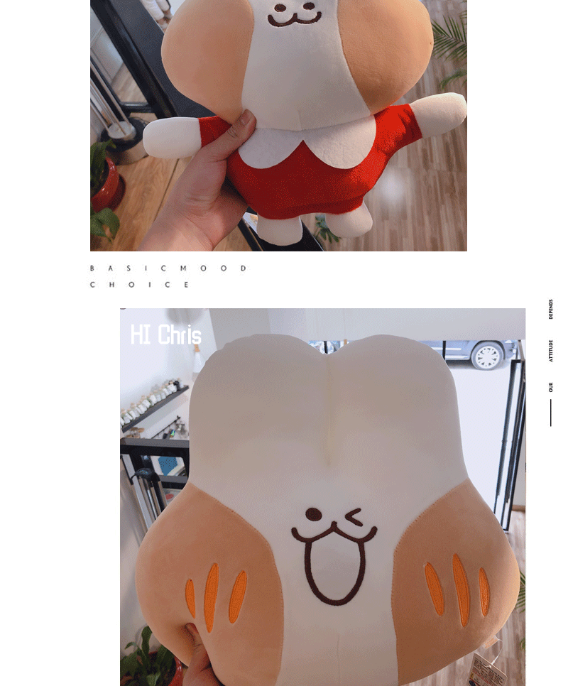 智贝详情图_7ins韩国可爱面包兔子抱枕软萌毛绒玩具睡觉少女