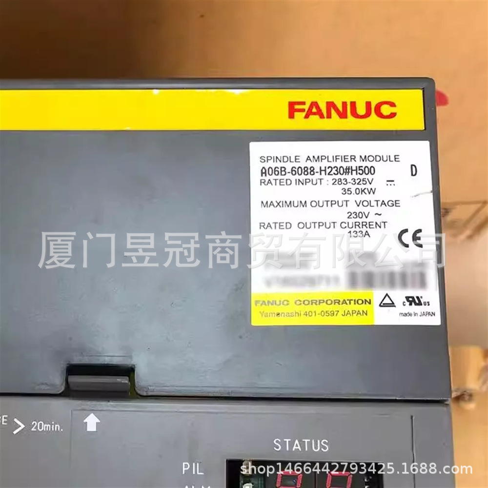 全新现货议价FANUC发那科伺服驱动器 A06B-6088-H230 出售进口