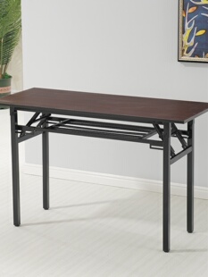 Simple Folding Table, Long Computer Conference Training Table, Simple Modern Office Negotiation Sign-In Exhibition Table
