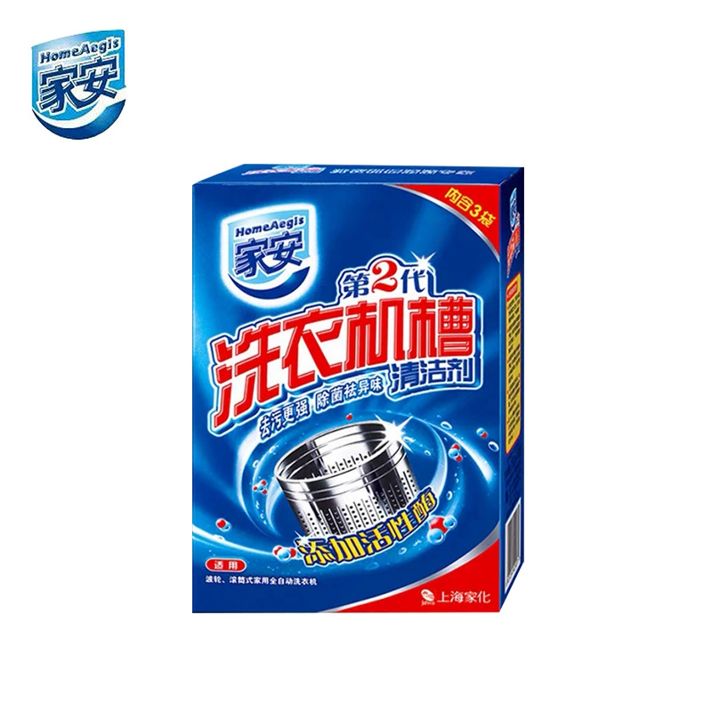 Jia'an стиральная машина бак очиститель бытовой ролик, автоматическая очистка, стерилизация и дезинфекция накипи 125 г * 3 мешка