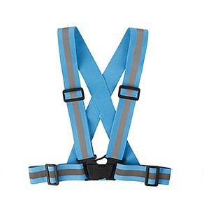 Productos transfronterizos para exteriores Correa elástica elástica reflectante Traje reflectante para correr y montar por la noche Chaleco de seguridad reflectante ajustable