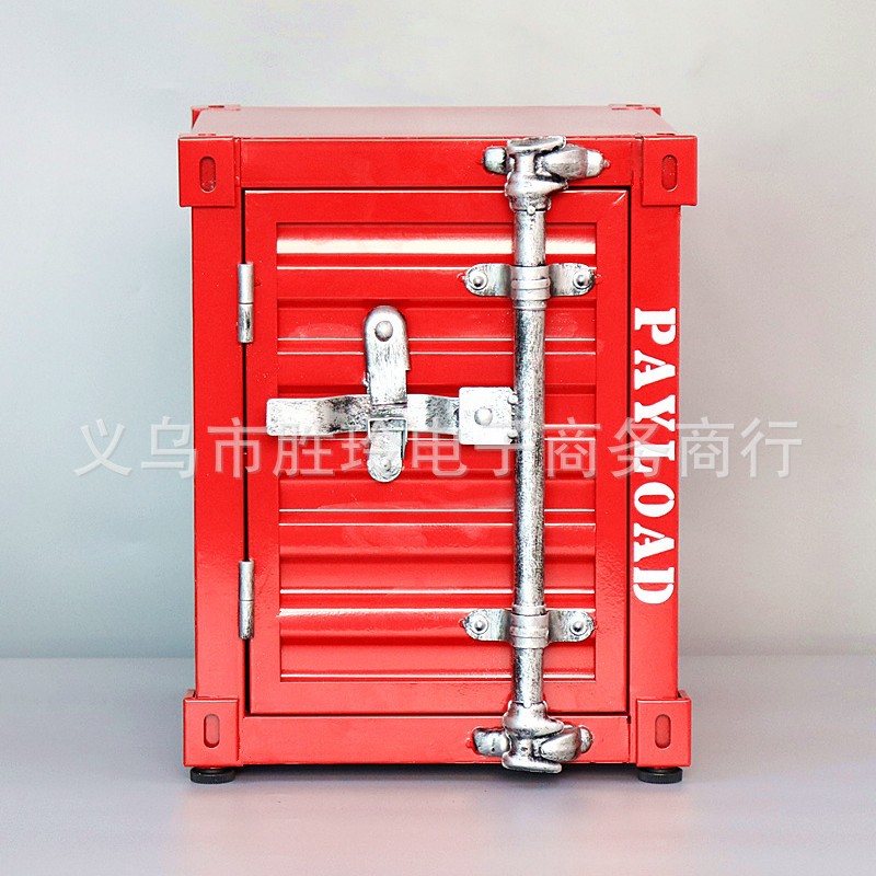 빨간 왼쪽 문 40CM 높이