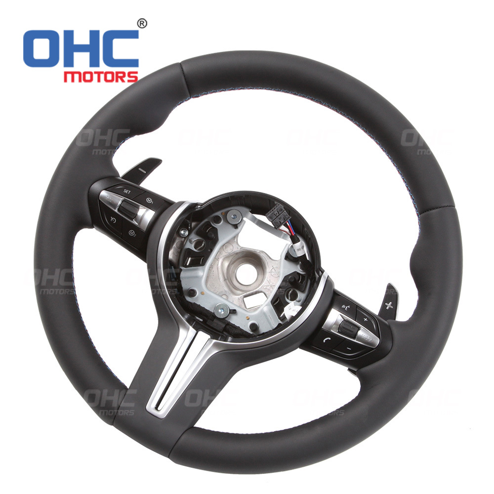 EU UK warehouse is suitable for BMW 1-7 Series, X1-6, M3-6 modification and upgrade of BMW full-leather steering wheel assembly