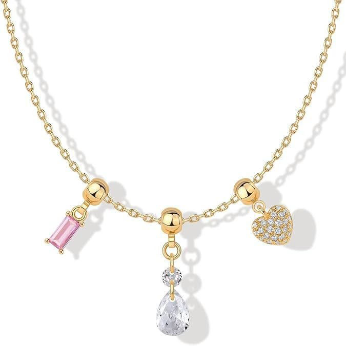 Amazon трансграничный новый ожерелье подвеска Регулируемый подвеска раздвижная цепь буквы звезды в форме сердца собака подвеска