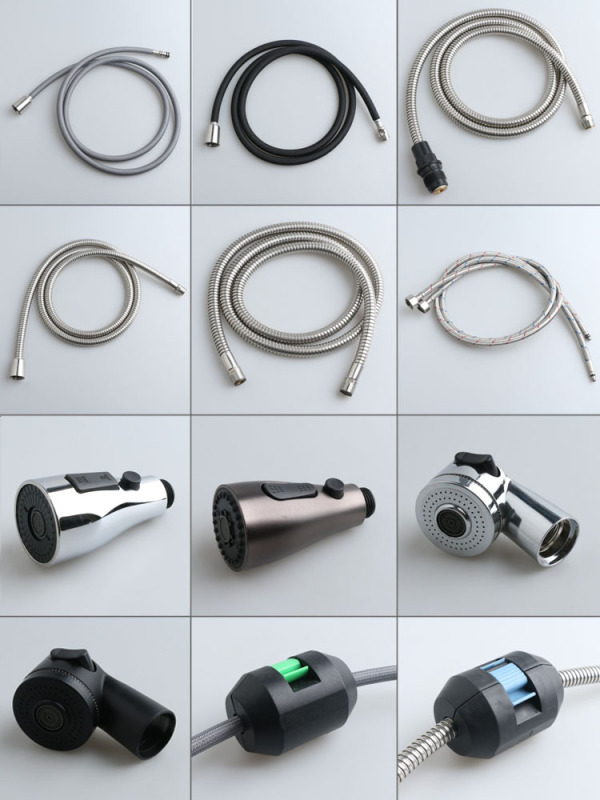 Kitchen Pull-Out Faucet Pipe Accessories Sink Basin Faucet Nozzle Telescopic Pipe Stretchable Pipe Pull-Out Pipe Kitchen Pull-Out Faucet Pipe Accessories Sink Basin Faucet Nozzle Telescopic Pipe Stretchable Pipe Pull-Out Pipe