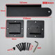 Heavy-Duty Latch Iron Door Latch Slot Lock Bolt Flip Door Buckle Latch Wooden Door Fence Door Lock
