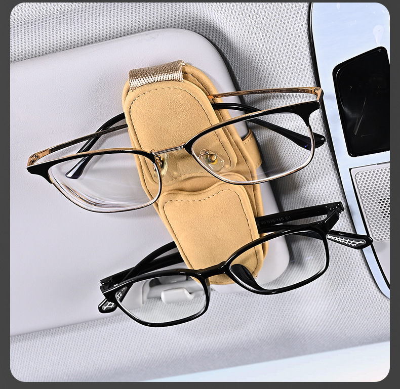 Car glasses clip car sun visor storage clip glasses frame double clip car sunglasses sunglasses clip clip