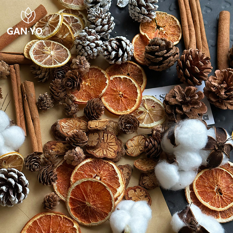 Pinecone Wood Chips, Acorn Dried Fruit Shell Materials, Plant Specimen Frames, Handmade DIY Dried Flower Material Kits, Display Decorations