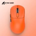 Attack Shark X3 three-mode mouse Orange + anti-slip sticker