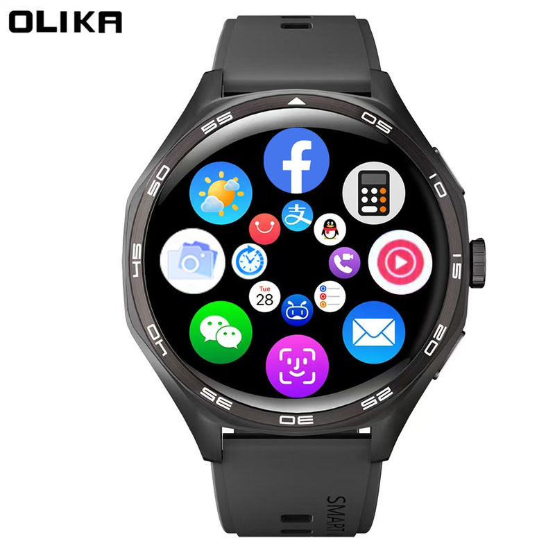 All-Network Compatible Sim Card Phone Watch, Step Counting, Heart Rate Health Monitoring, Payment, Location Tracking, Video Calling, Smart Watch
