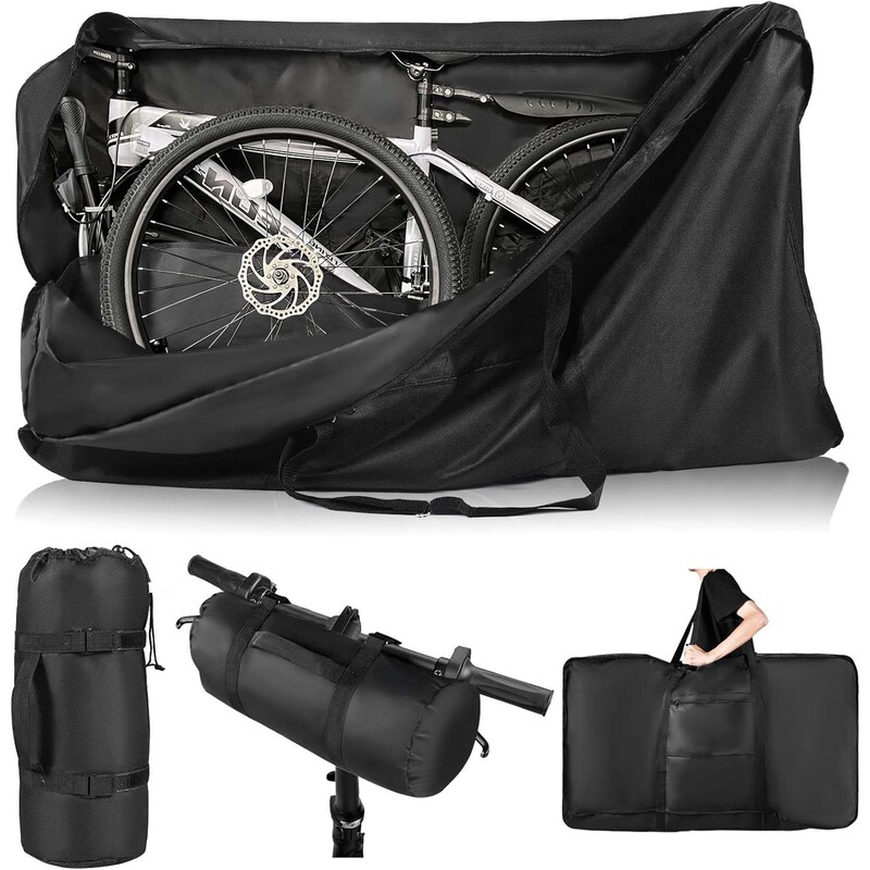 Outdoor Bicycle Storage Bag, Mountain Road Folding Bicycle Portable Carrying Bag, Checked Luggage Storage Bag Outdoor Bicycle Storage Bag, Mountain Road Folding Bicycle Portable Carrying Bag, Checked Luggage Storage Bag