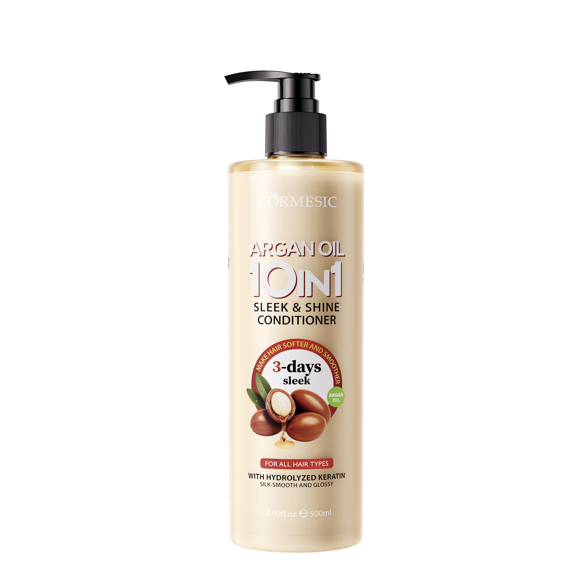 KORMESIC suave brillante aerosol para el cabello humectante comercio exterior al por mayor spot transfronterizo