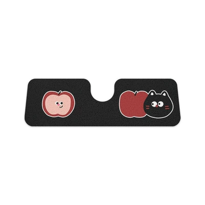 Avtomobil döşəmə paspasları Mats Universal Car Floor Mats - little-kitten-entire-rear-row-silk-loop-50135cm1953