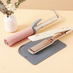 理美容ツール、ストレートヘアアイロン、シリコン断熱パッド、ヘアアイロン断熱カバー、ヘアサロン専用電気スプリント、滑り止め・火傷防止パッド