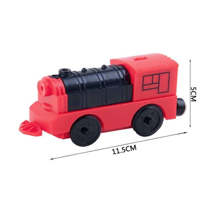 Xinyun tren de madera, vagón, tren eléctrico para niños, rompecabezas de madera, regalos para niños y niñas, juguetes de tren de alta velocidad