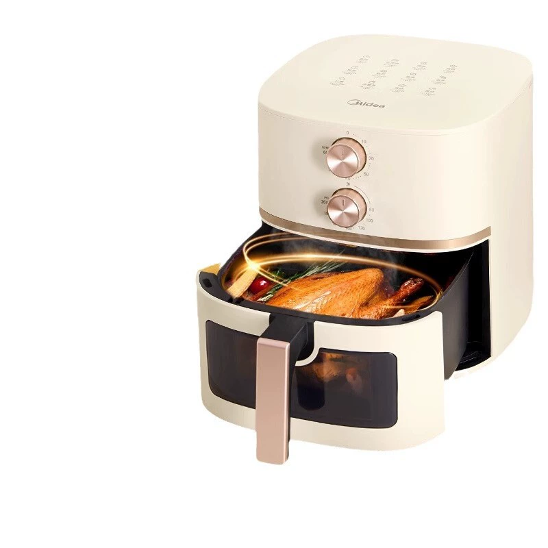 Midea Air Fried Pot, бытовая модель 2024 года, новая электрическая фритюрница Freeflies, доступная для посетителей, большой емкости, официальный флагманский магазин, оригинальная