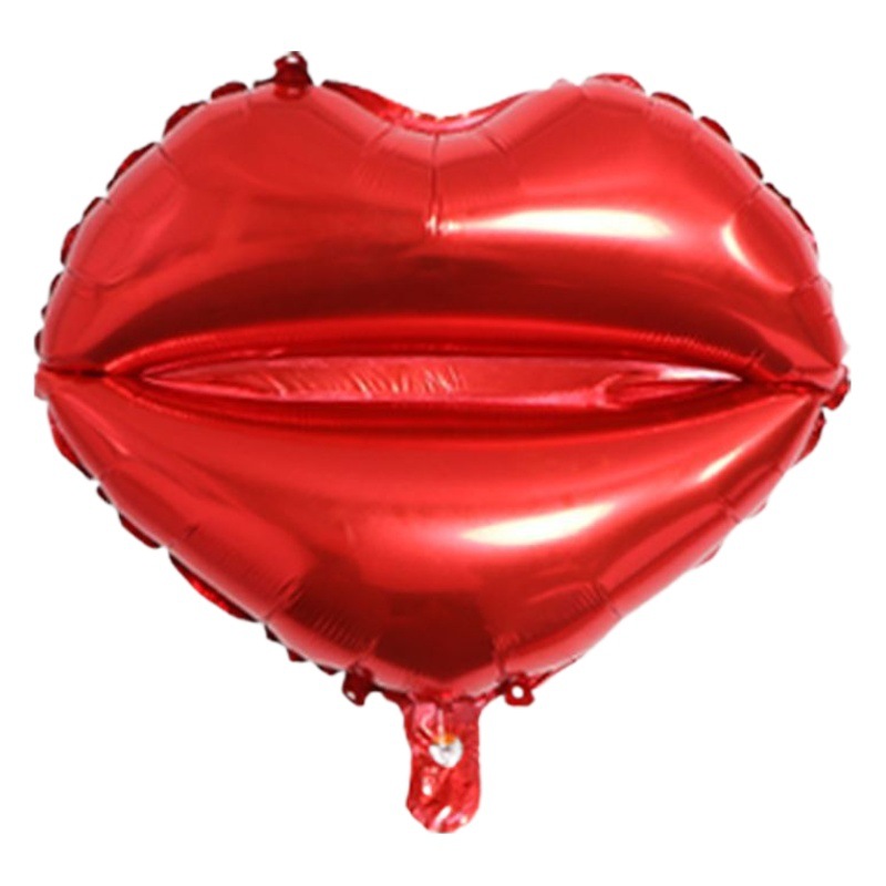 Película de aluminio globo fiesta barba película de aluminio globo escena decoración labios kissme fiesta barba película de aluminio globo