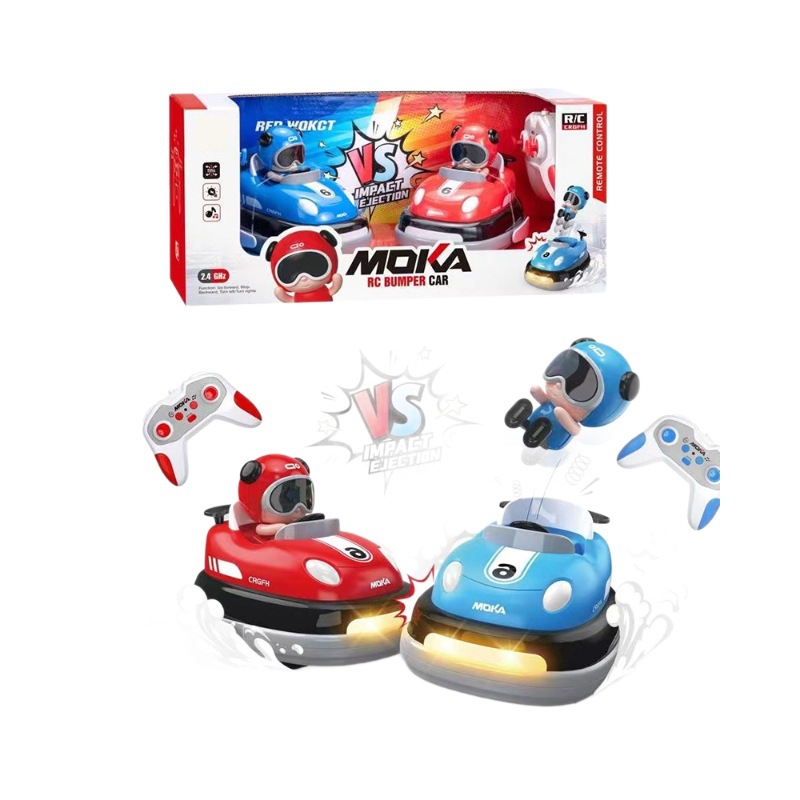 (Cross-border trading), remote control car, Olympic football car model for double, fighting interactive toy car, tandem bike, crashworthy, family style 2