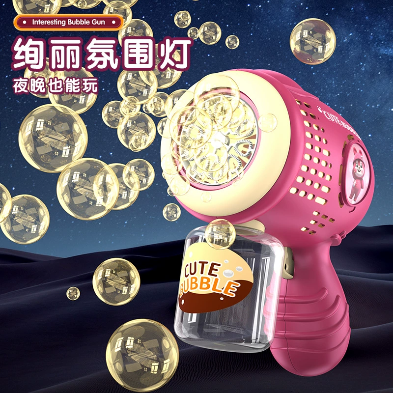 Космическая милая bubble-машина, электрическая легковесная игрушка, bubble-ружьё, пузырьки, оптовая продажа