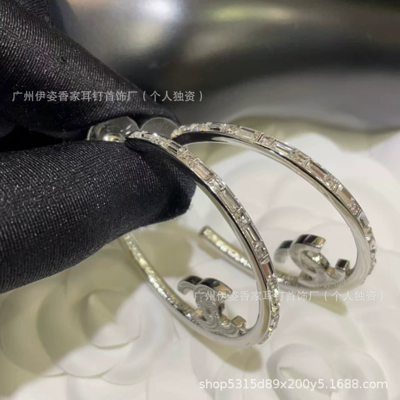 Сережки-перлы с буквами, аксессуар, стиль Chanel, высококачественный стиль, образец серебро 925