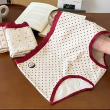 9977本命年安稳守护颜值红内裤女小平角A类棉纯棉加长底裆10A抑菌