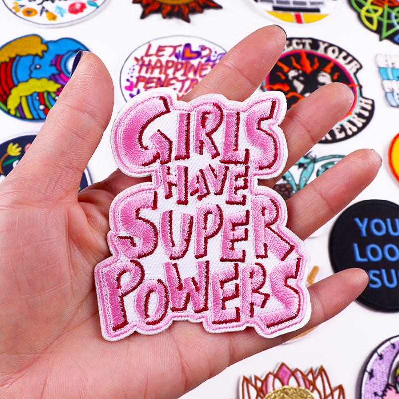 7g Weight Clothing Sticker Patches Classification 1 Piece Quantity Black Material Cartoon, Letter Pattern Simple Style Style 1 Piece Simple Style Cartoon Letter Black Clothing Sticker Patches 3