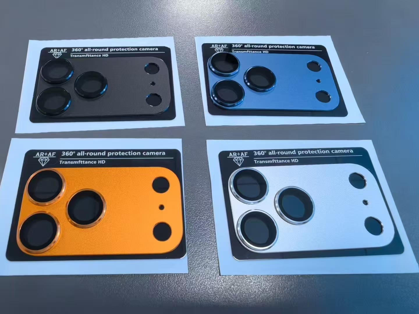 AR + AF esmerilado película de lente blindada