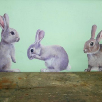 Comercio exterior transfronterizo de animales pegatinas casa pared ventana coche vidrio pegatinas decorativas