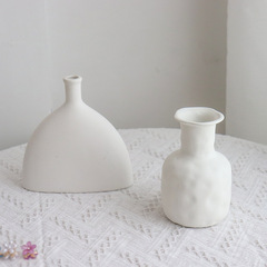 Creative ceramic vase cross-border wholesale stall flower shop fresh flowers small bottle living room decoration hydroponic flower pot decoration