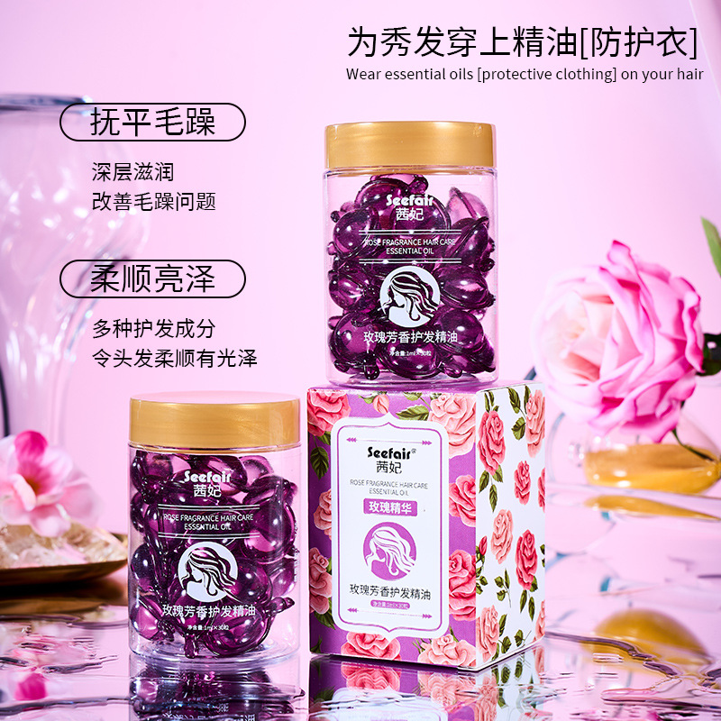 Seefair Fragrant hair oil contains rose