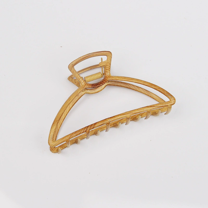 Hairgrip, shark, matte crab pin for bath, ponytail, simple and elegant design