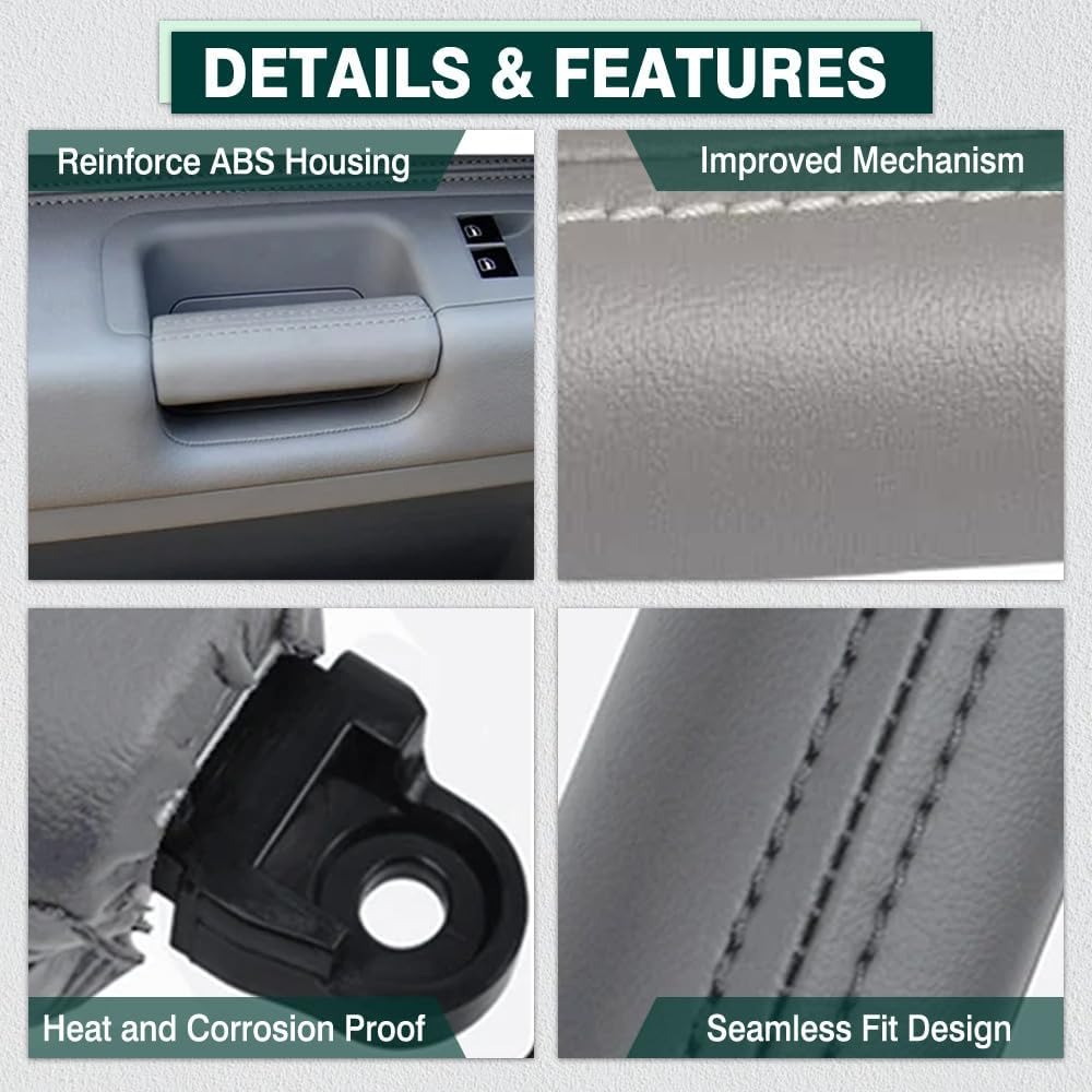 Suitable for Volkswagen Touareg Door Handle, Touareg Door Opening Handle, Leather Armrest, Touareg Door Handle 7L6867161