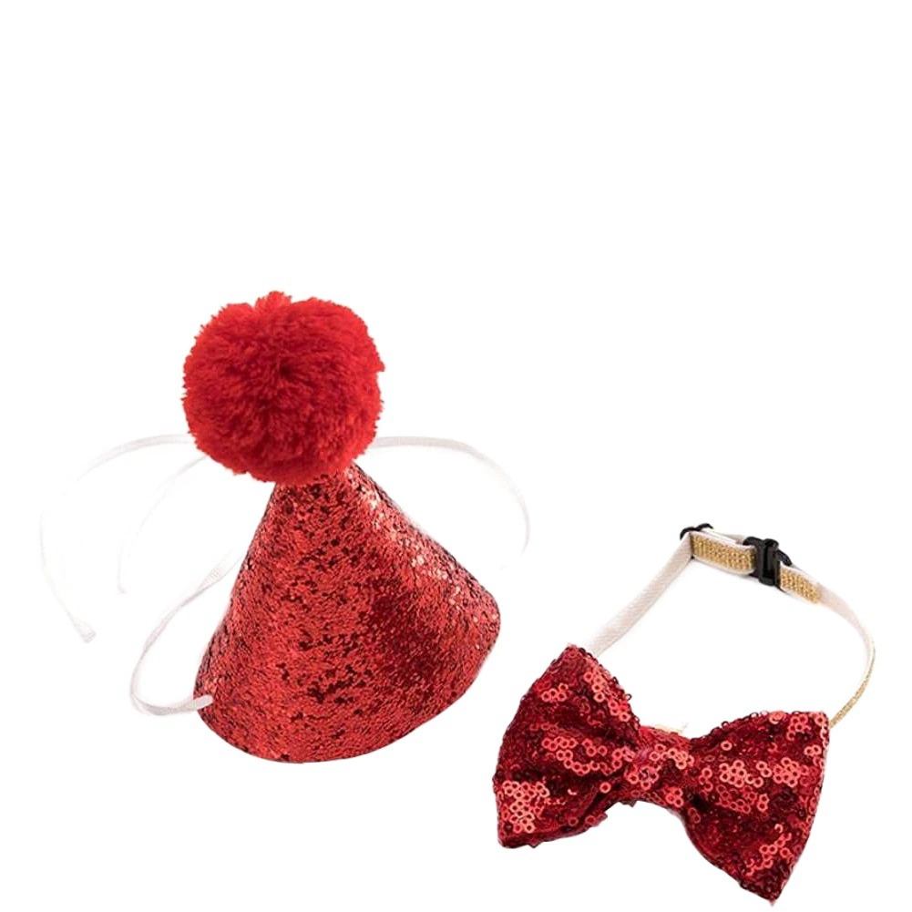 Трансграничный модный шарф для домашних животных полотенце для слюны плед на день рождения треугольное полотенце для домашних животных аксессуары для собак шляпа галстук-бабочка