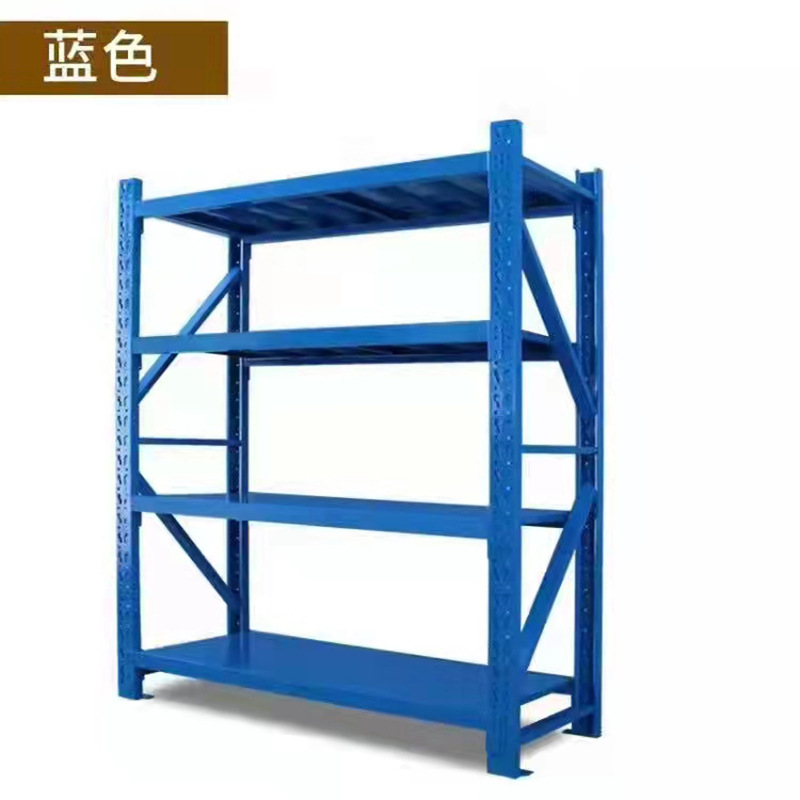 仓储货架移动货架 重型轻型货架 智能移动货架4层钢制