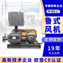 定制220kW鲁式鼓风机废污水处理曝气鼓风机化工厂造纸鲁氏鼓风机