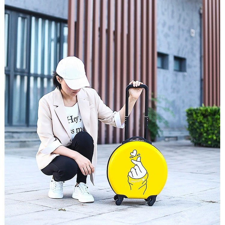 2024 nuevo semicircular caja de moda infantil se puede imprimir logotipo caja de viaje universal caja de regalo al por mayor