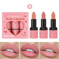 Cross-border small boxed lipstick for women velvet matte matte matte love combination lipstick lipstick set