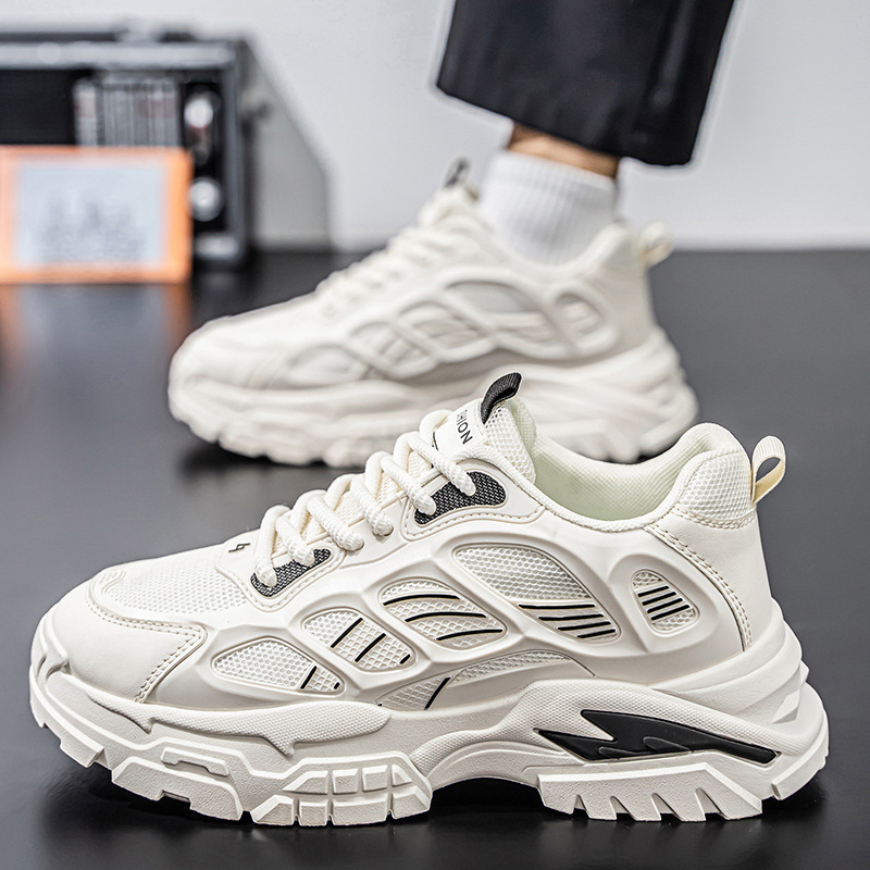 Men's Shoes 2025 New Winter Models Versatile Casual Sports Mesh Breathable Non-Slip Wear-Resistant Height-Increasing Dad Sneakers Men's Shoes 2025 New Winter Models Versatile Casual Sports Mesh Breathable Non-Slip Wear-Resistant Height-Increasing Dad Sneakers