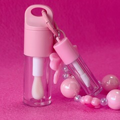 複数の仕様の既製ミニリップグロスチューブホース包装材ペンダント DIY 化粧品包装材リップグロス