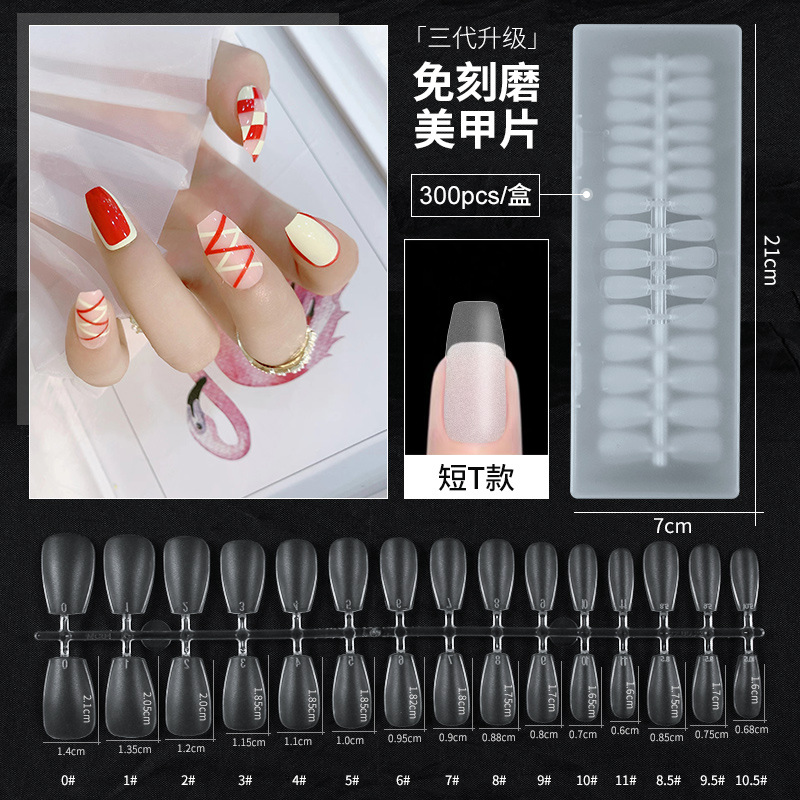 2024 nuevo ultrafino mano-desgaste de uñas especial pieza talla-desgaste libre sin costuras de doble cara pieza de uñas esmerilado al por mayor