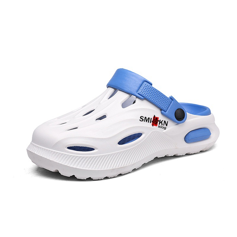 Zapatos con agujeros mujer verano hogar exterior ropa de suela gruesa pareja hombre suela gruesa hogar zapatos de playa interior
