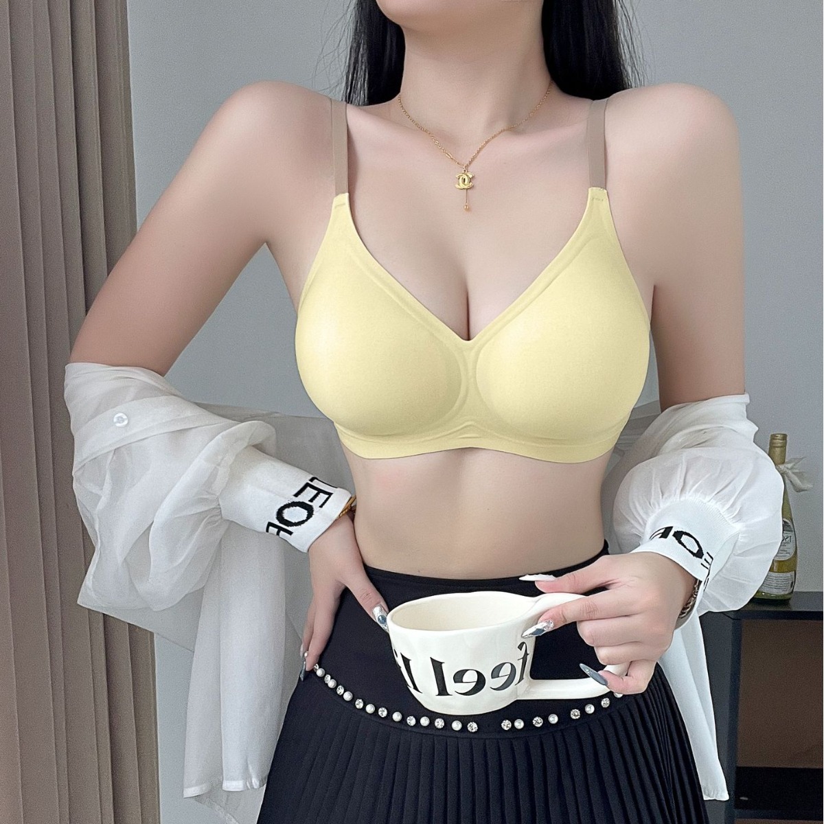 Venta directa de fábrica Comercio electrónico transfronterizo Sudeste de Asia, Vietnam, Tailandia, mujeres, expansión externa, bollos al vapor, tazas, sujetador Towen image 4