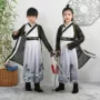 三字经儿童小学生男女汉服