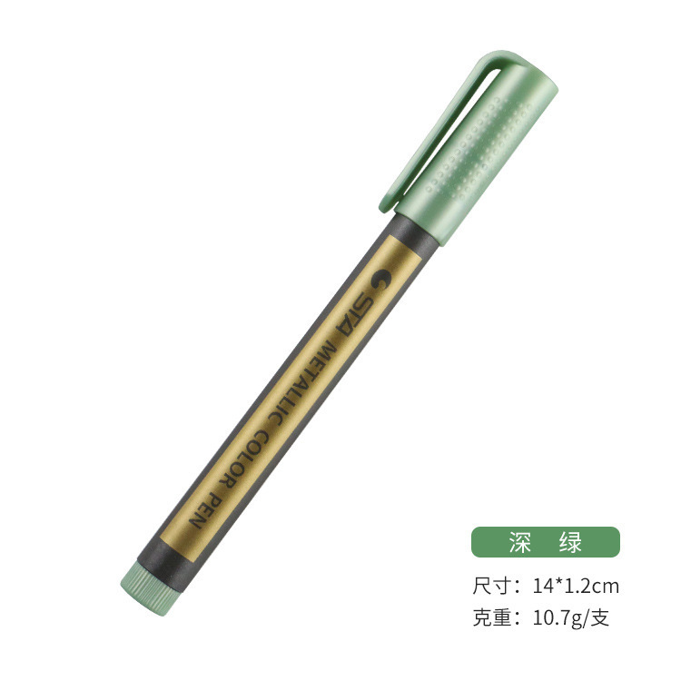 STA 8151 metal acuoso acrílico marcador de pintura marcador de 2 mm rápido secado resaltador impermeable